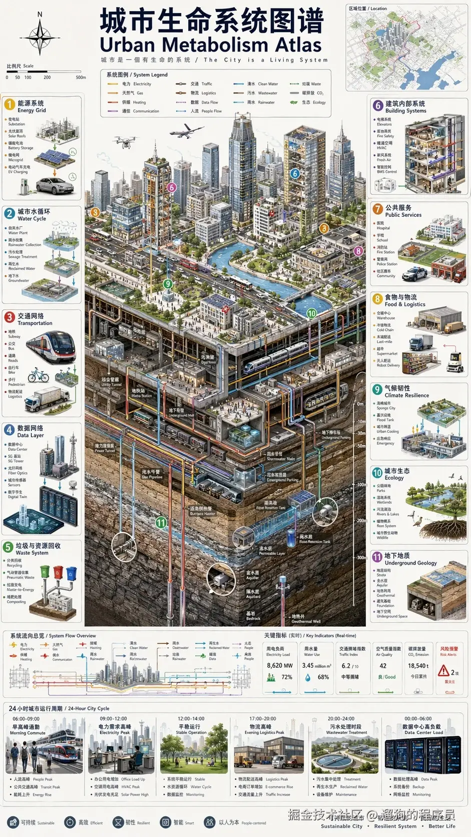城市生命系统图谱