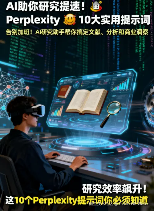 Perplexity AI研究助手10个提示词cover