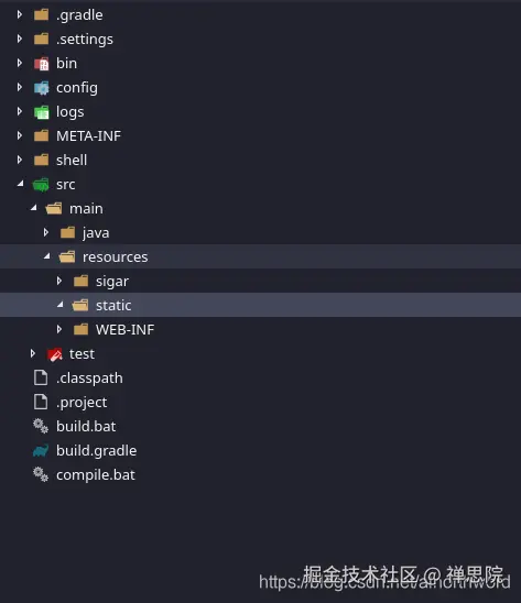 spring boot 工程目录