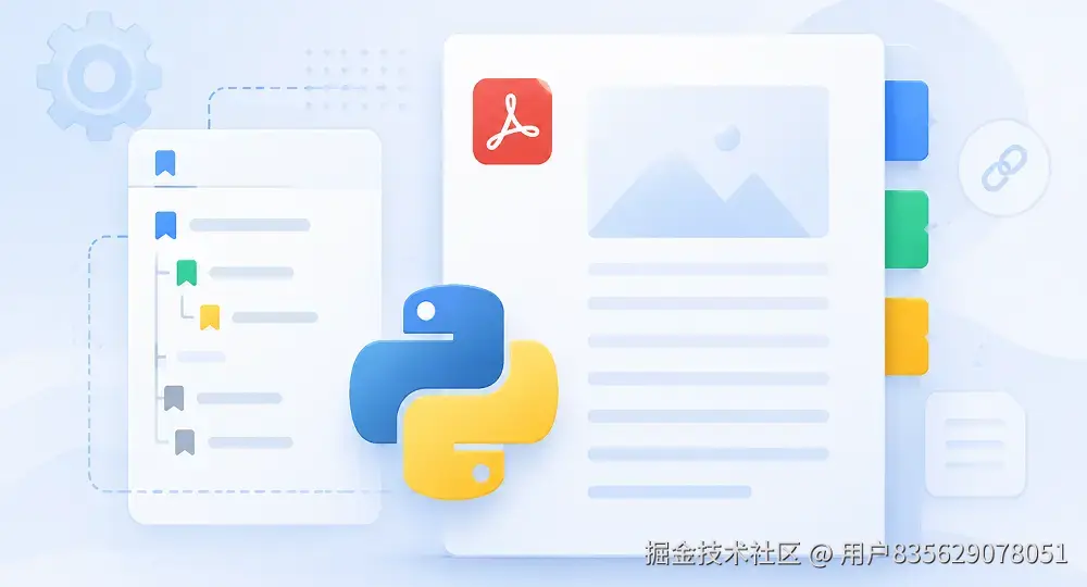 使用 Python 在 PDF 文档中管理书签