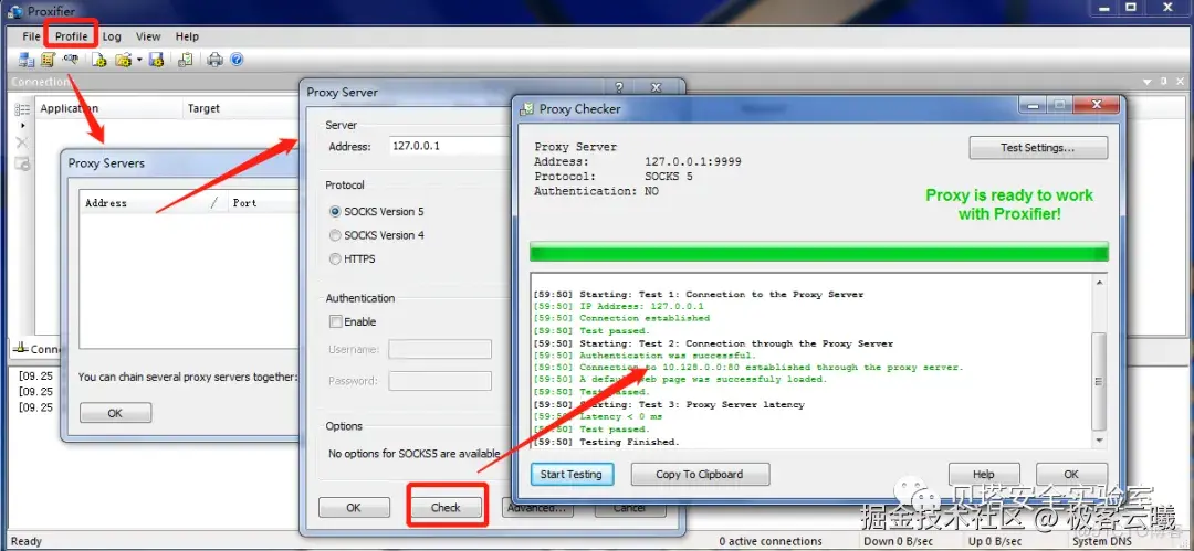 内网渗透-代理篇（reGeorg+Proxifier代理工具）_Proxifier_09