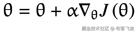 \uptheta =\uptheta +\upalpha {\nabla}_{\uptheta}J\left(\uptheta \right)
