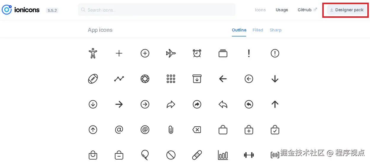 Ionicons