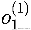 {o}_1^{(1)}