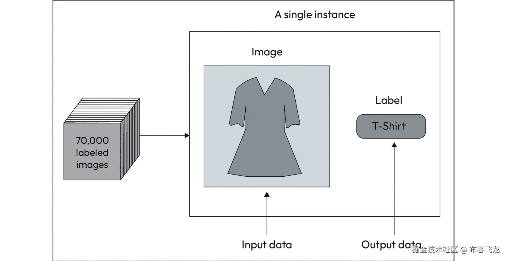 图 1.1 – 数据集实例的概念