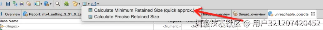 Calculate Retained Size