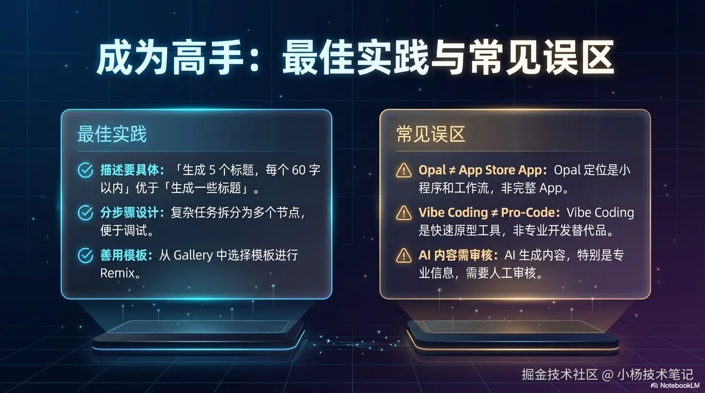 最佳实践与常见误区