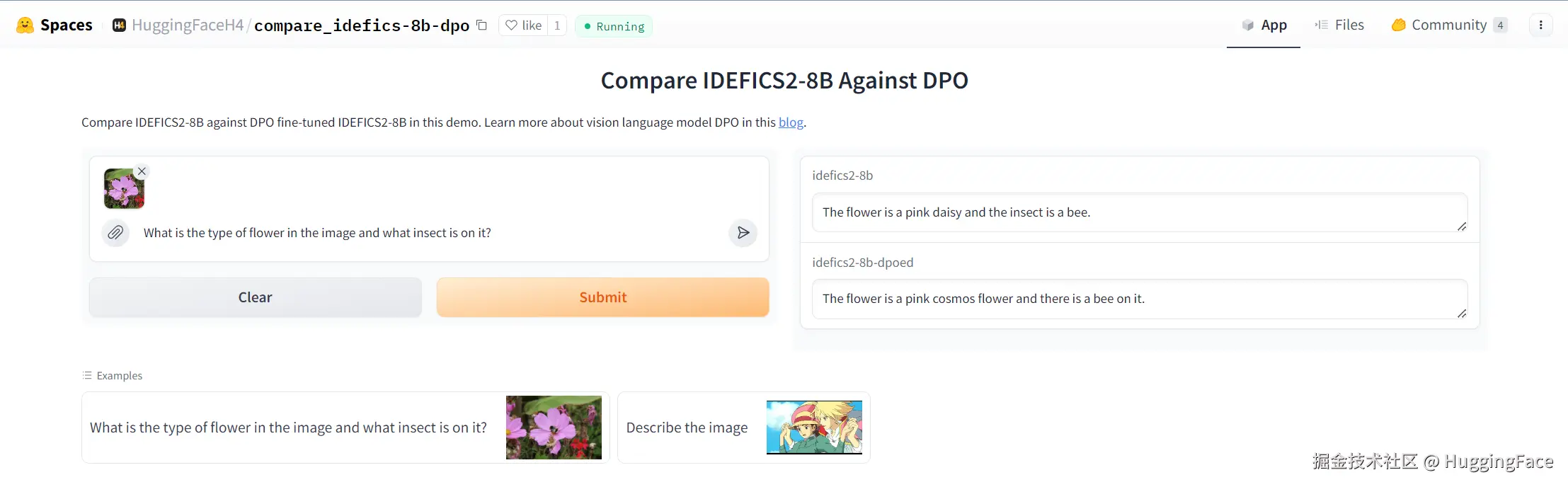 🤗 Space: HuggingFaceH4/compare_idefics-8b-dpo