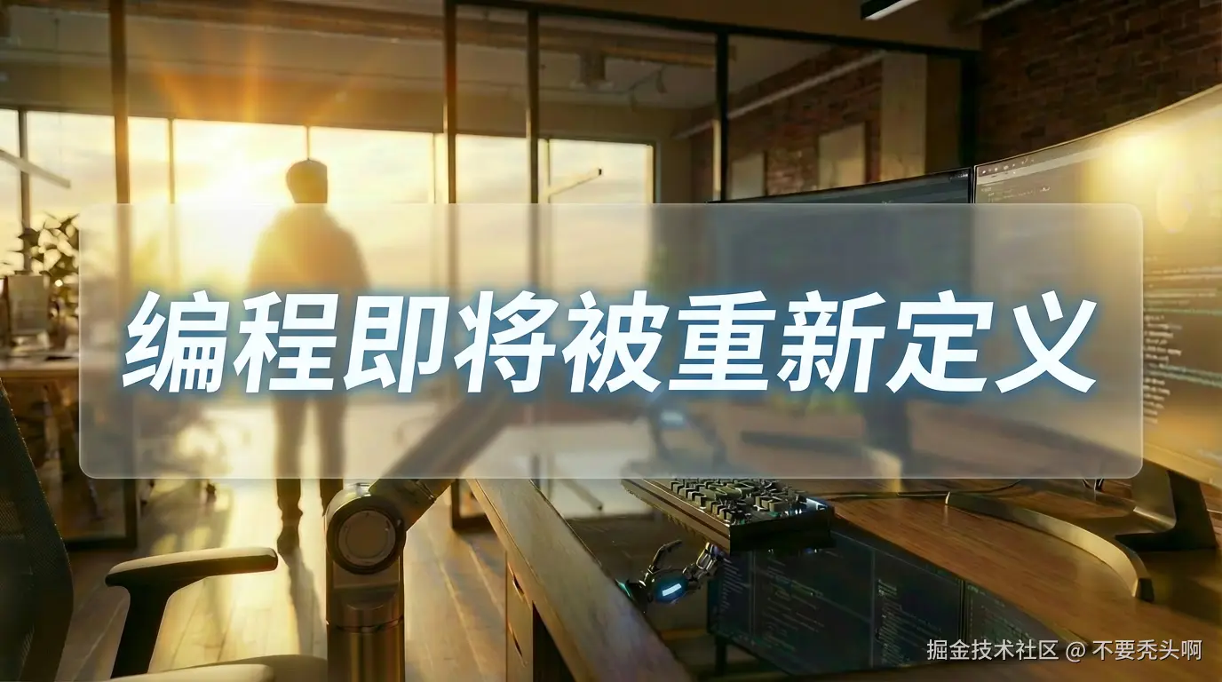 别再谈提效了：AI 时代的开发范式本质变了