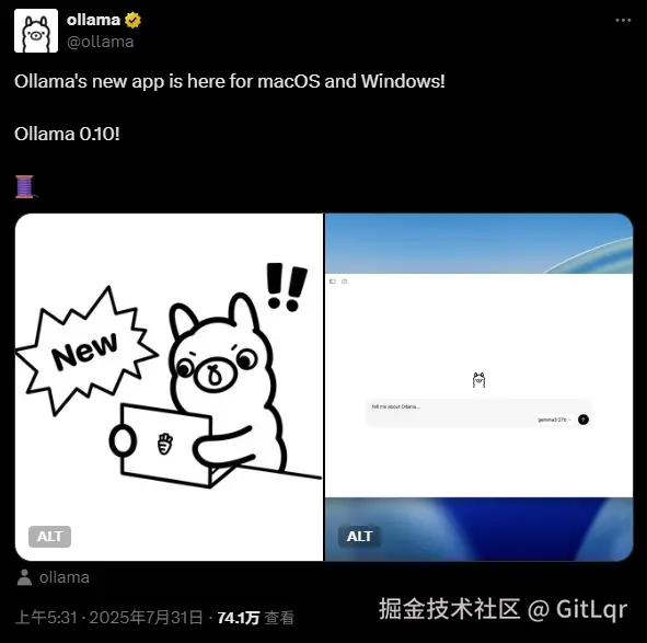 Ollama app support macOS and Windows.png