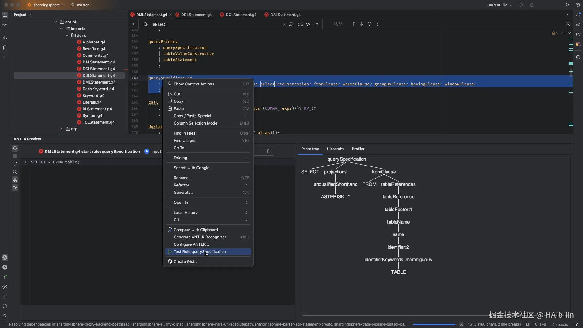 ANTLR v4 Plugin showcase-0.png