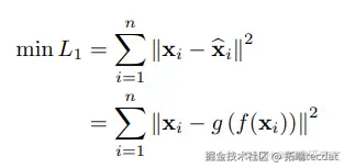 自动编码器重建损失公式相关图片