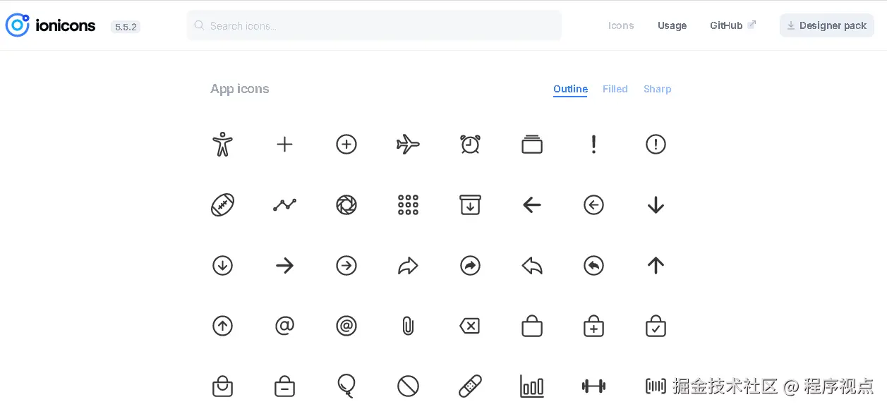 Ionicons