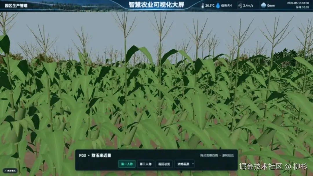 露地玉米第一人称