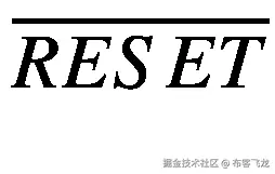 \overline{RESET}