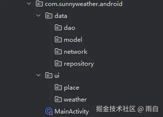 项目包结构