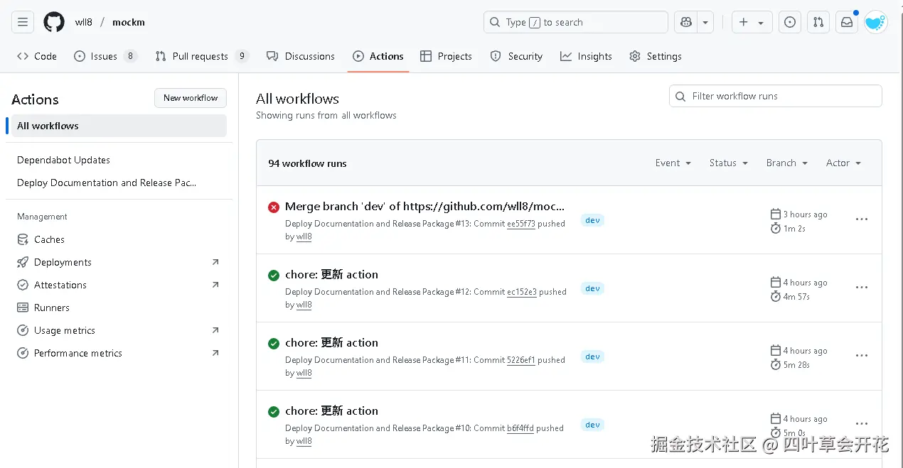 GitHub Actions Failed