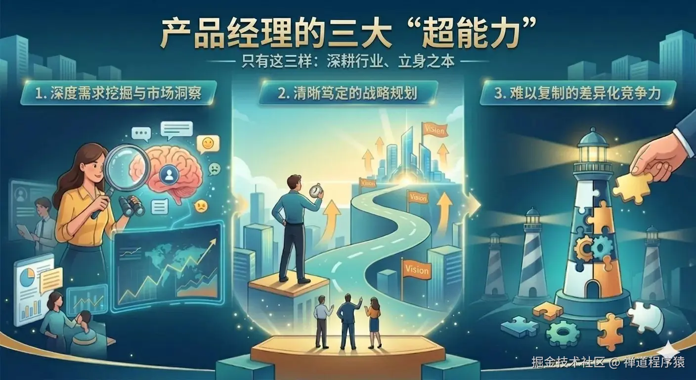 产品经理三大能力