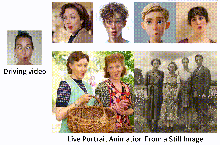 视频驱动人物图片