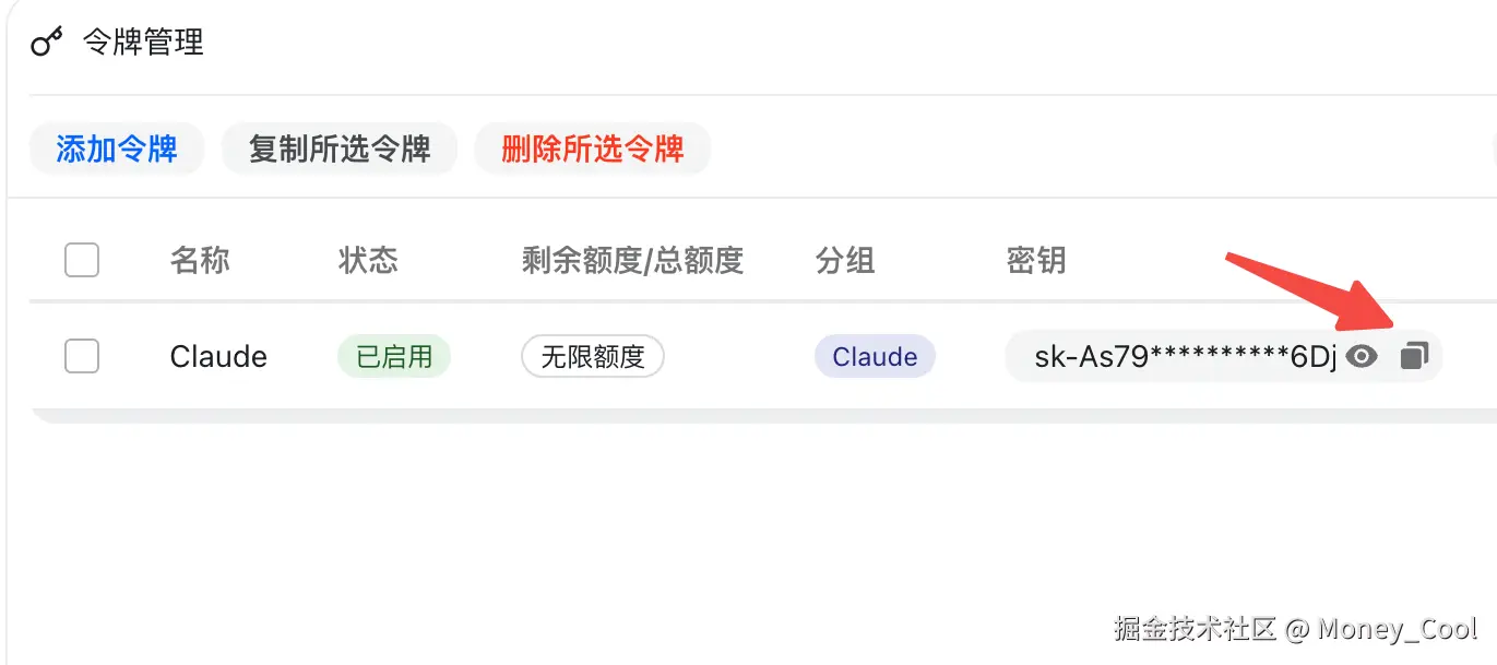 复制令牌