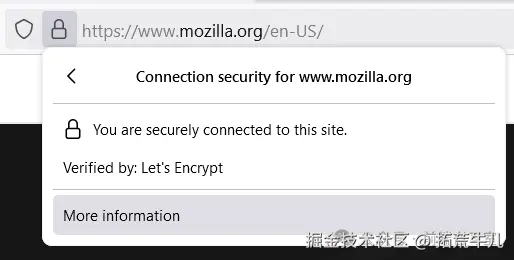 查看证书签发者——Verified by: Let's Encrypt