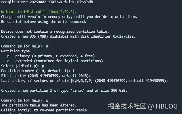 fdisk