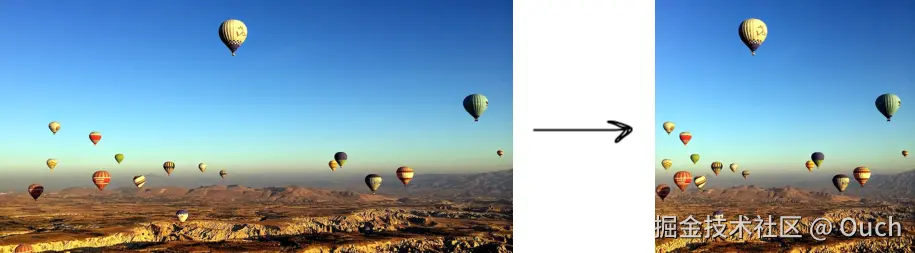 Resizing demo with more complex backgrounds