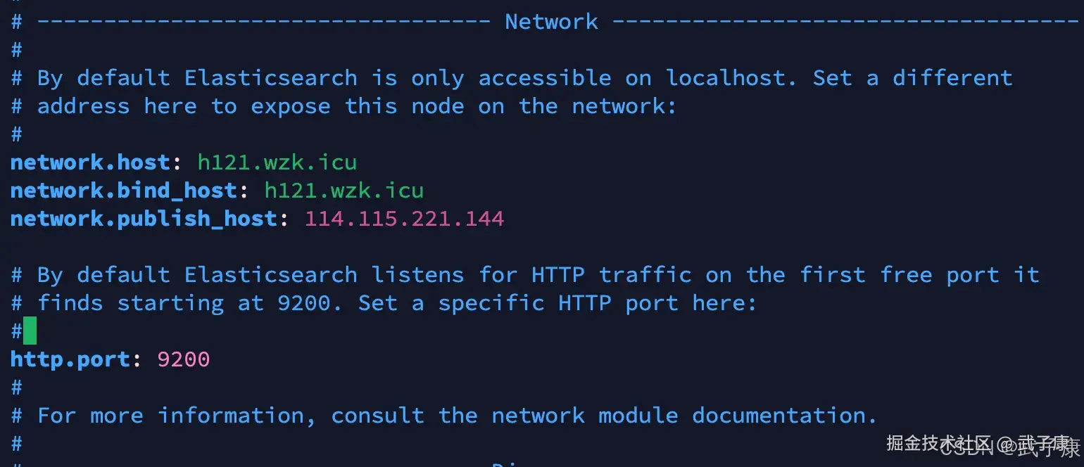 network 配置