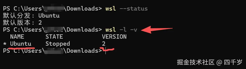 查看已安装的 Linux 发行版