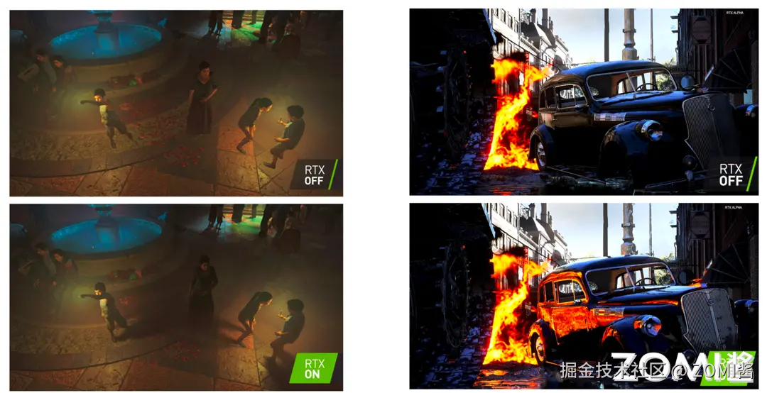 RT Core 效果对比