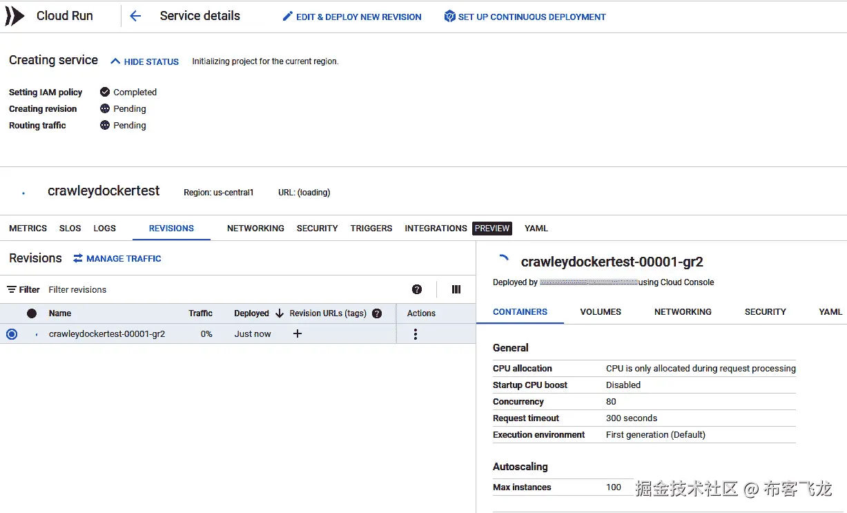 图 12.4 – 为我们的 Docker 实例创建服务