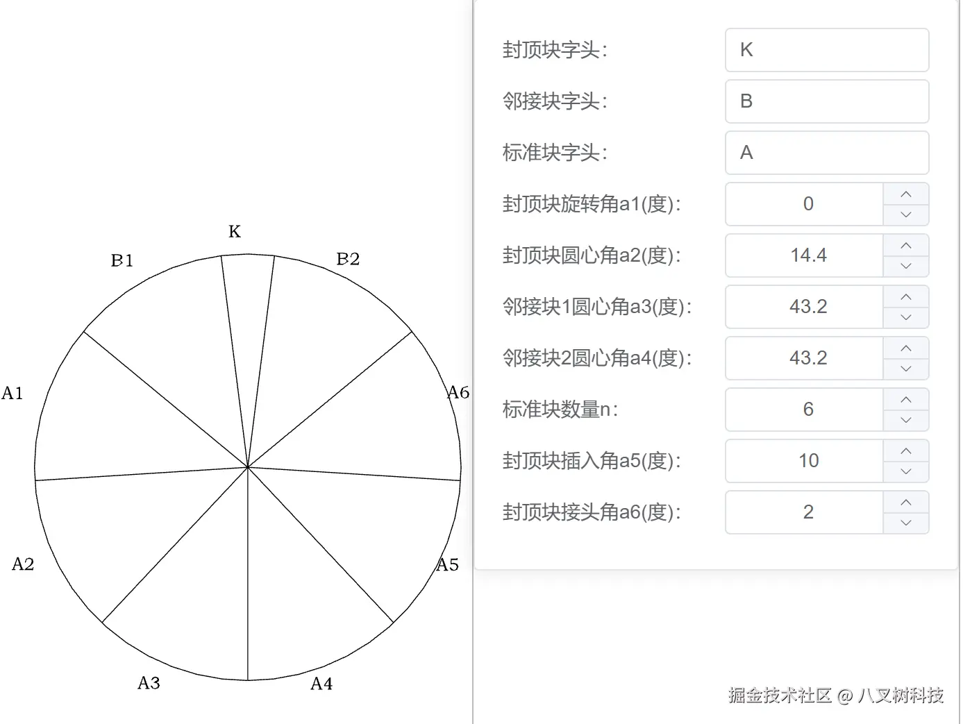 管片分块