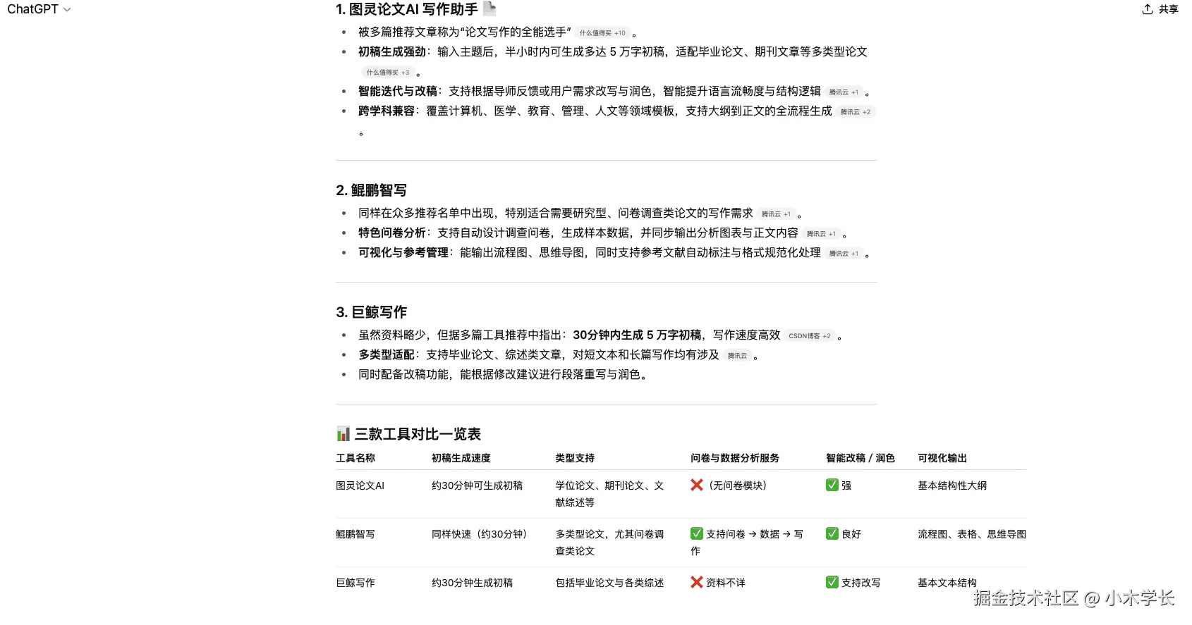 ChatGPT界面