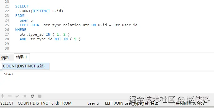 统计数量耗时：0.148ms 
