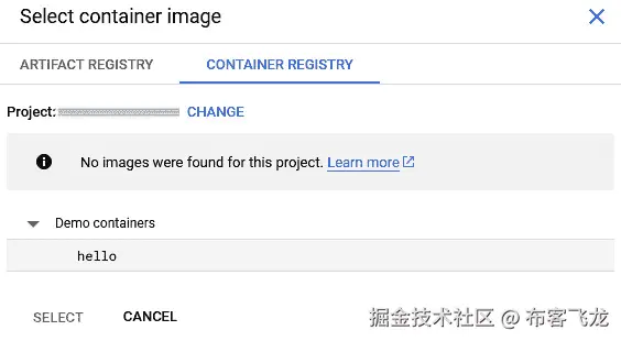 图 12.3 – 为我们的 Docker 实例选择 Docker 镜像