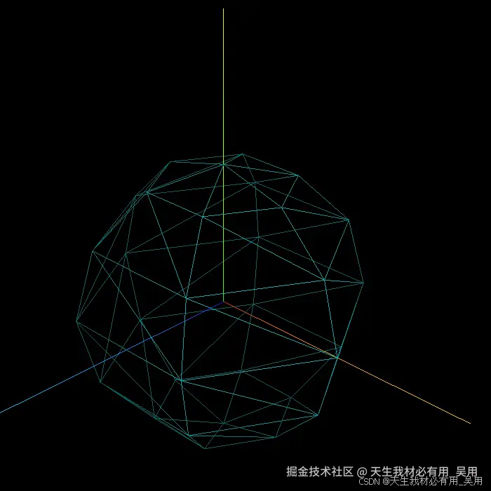 Three.js开发必备：几何体BufferGeometry顶点详解