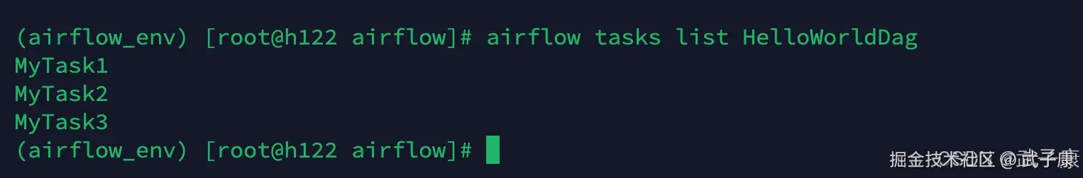 离线数仓 Airflow 查看 Task 内容