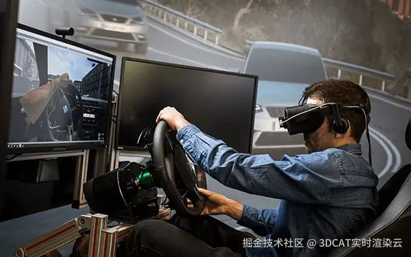 VR虚拟现实自动驾驶汽车