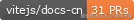 vitejs/docs-cn PRs