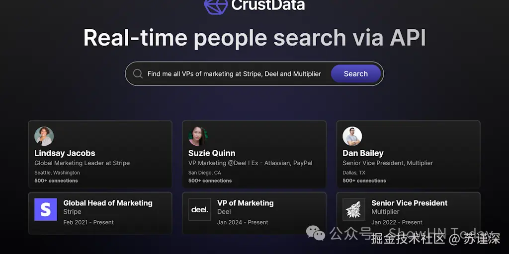 Crustdata