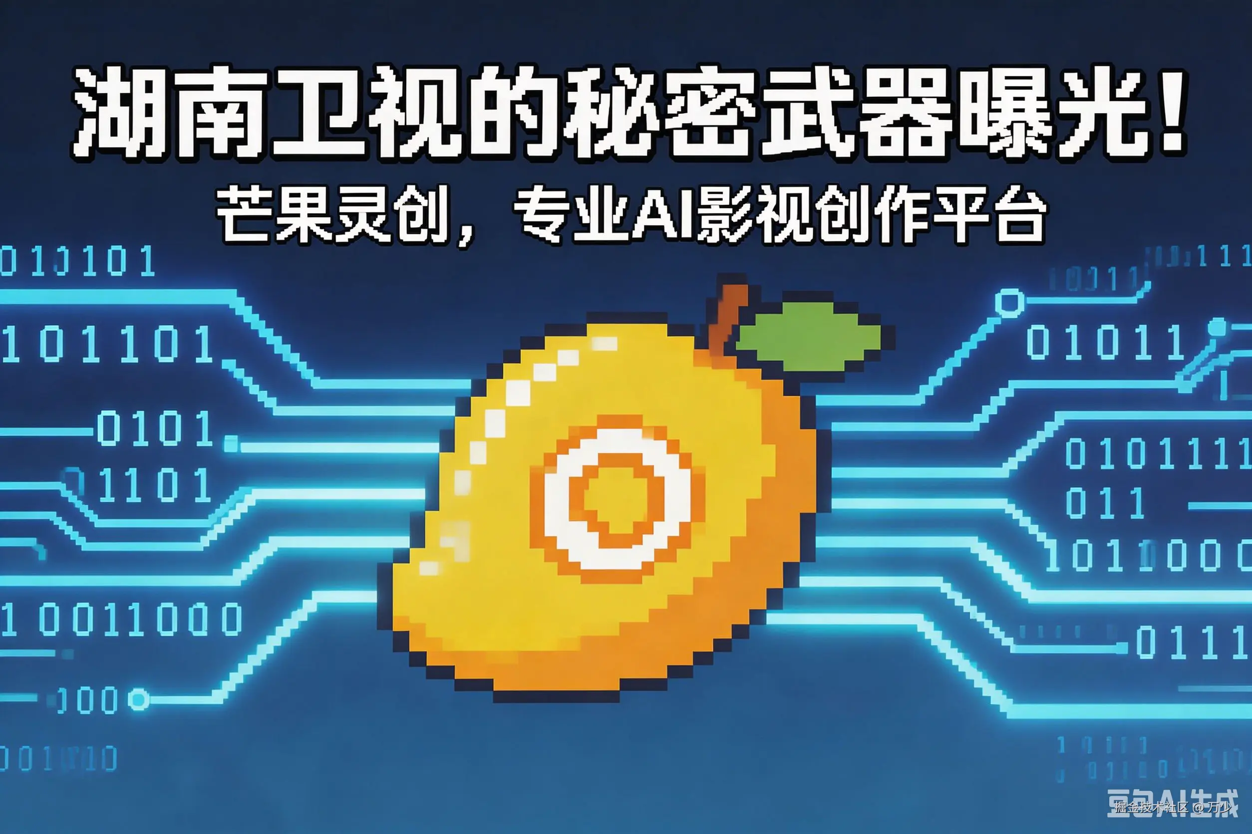 湖南卫视的秘密武器曝光！芒果灵创，专业AI影视创作平台