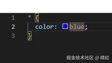 蓝色字体样式代码
