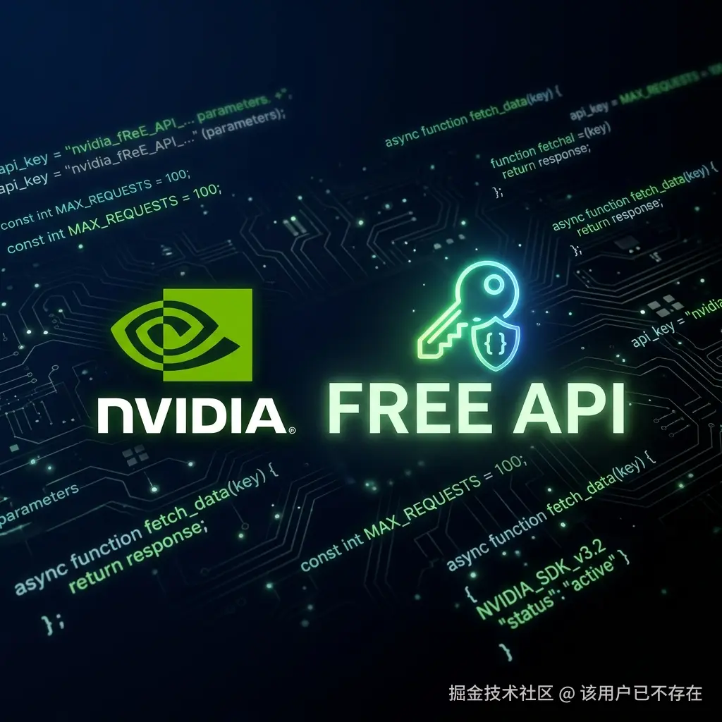 nvidia 免费API