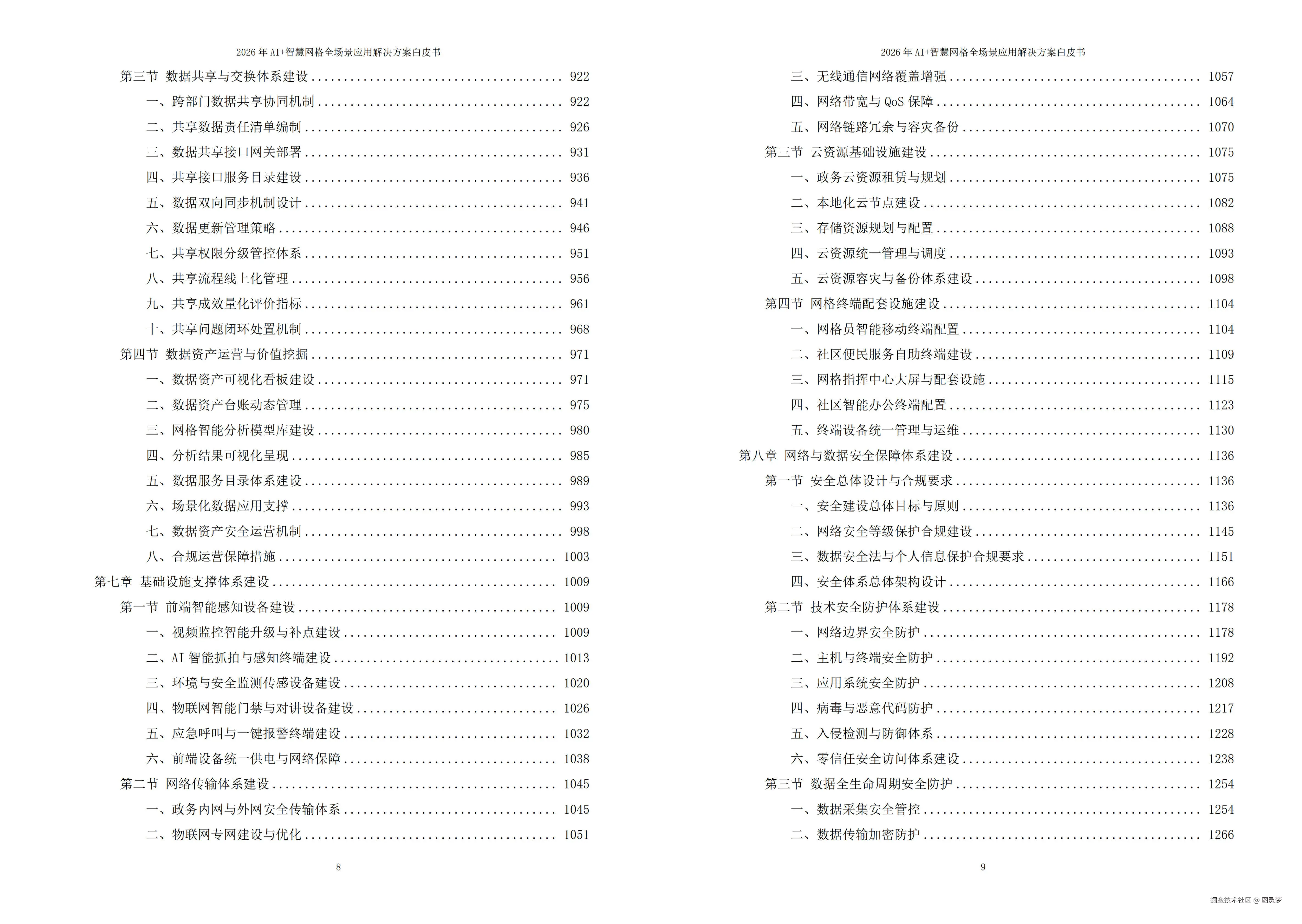 2026年AI+智慧网格全场景应用解决方案白皮书 - 全2508页下载