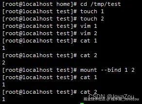 文件挂载到文件