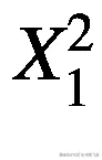 {X}_1²