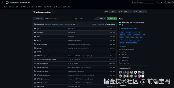 Node.js Best Practices