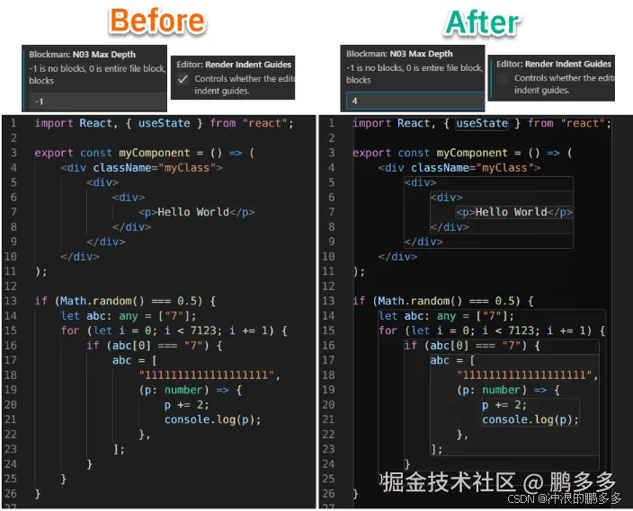 Blockman - Highlight Nested Code Blocks
