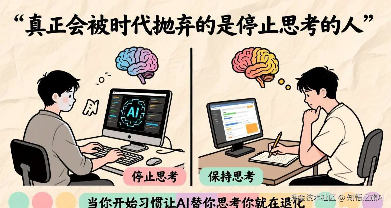 真正会被时代抛弃的，是停止思考的人