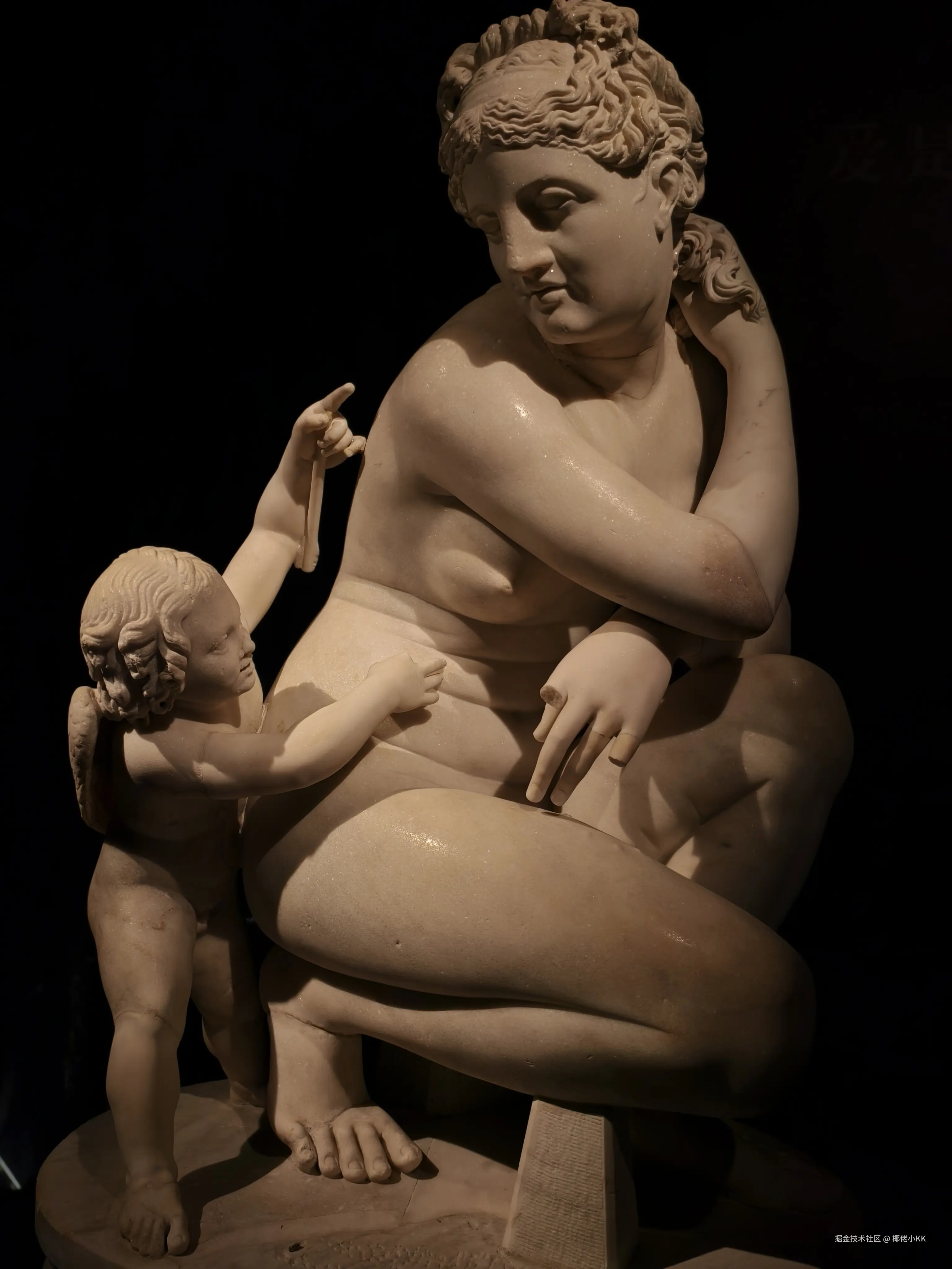 生育女神与丘比特